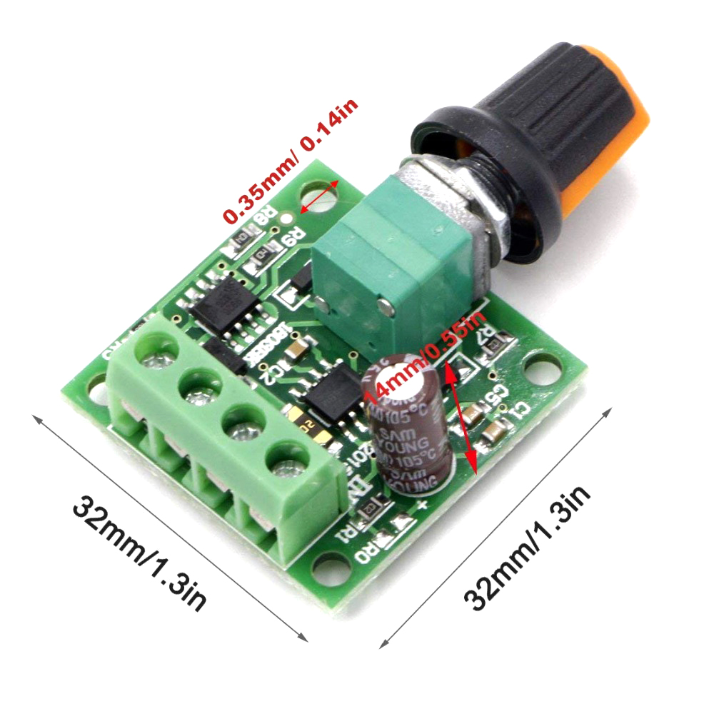 DC 1.8V 3V 5V 6V 12V 2A PWM Mo - Level Shifter 3.3V บทวิจารณ์และราคา