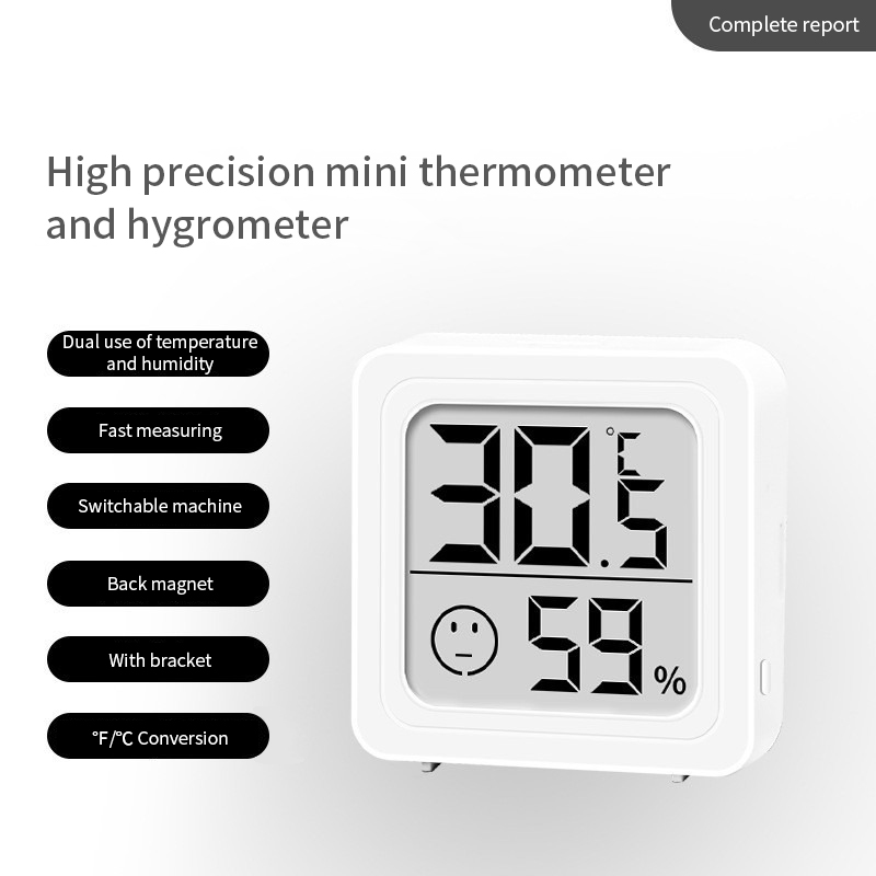 LCD Digital Thermometer Hygrom - Home Automation Industry บทวิจารณ์และราคา
