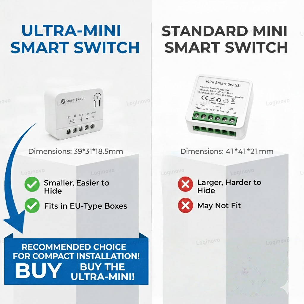Tuya Zigbee 3.0 Smart Mini Swi - Smart Home Automation Diy บทวิจารณ์และราคา