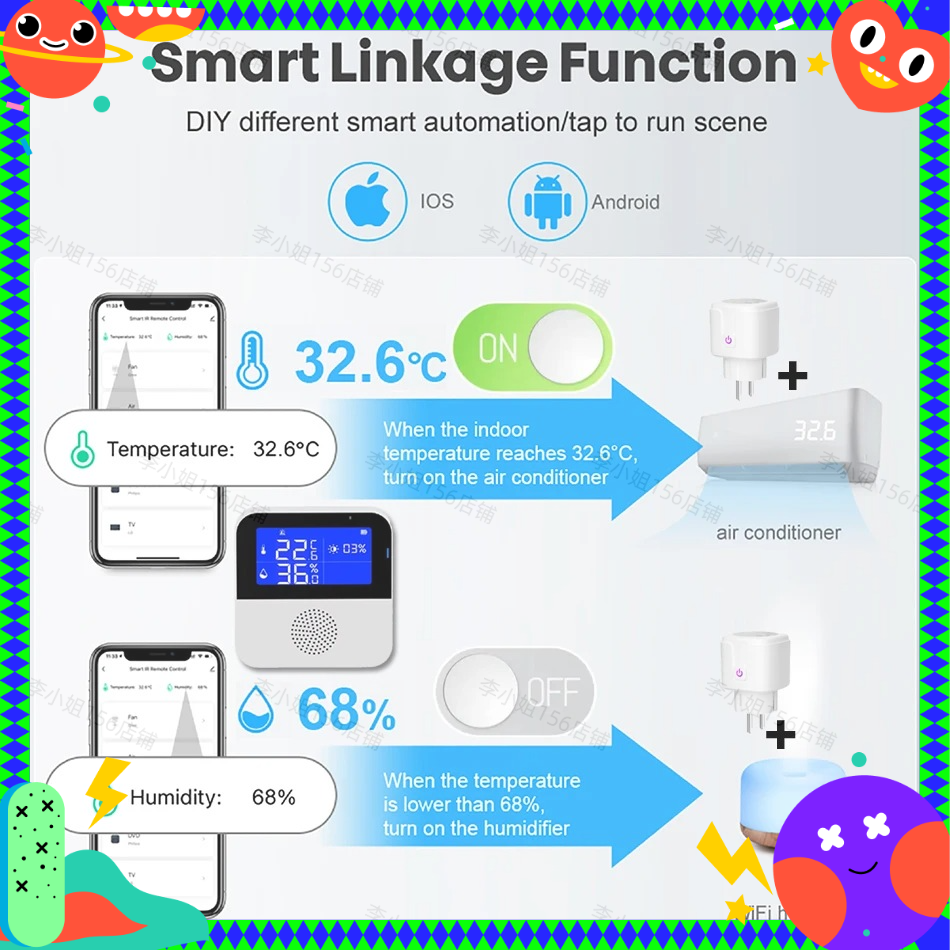 2026new Tuya Temperature Humid - Temperature Humidity Sensor บทวิจารณ์และราคา