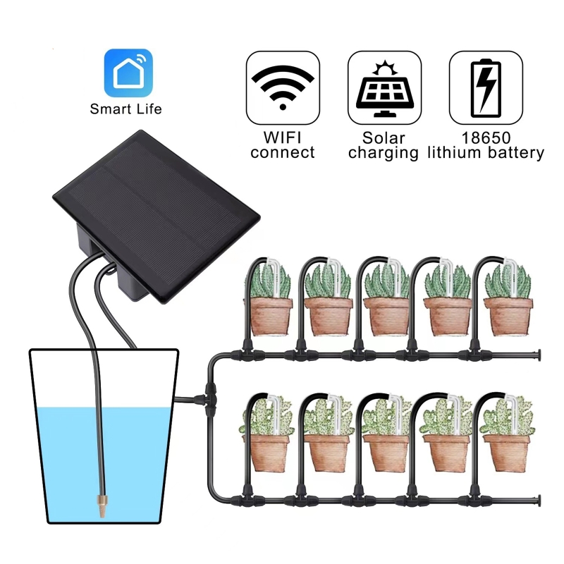 WIFI Solar Automatic Watering  - Smart Home Automation Diy บทวิจารณ์และราคา