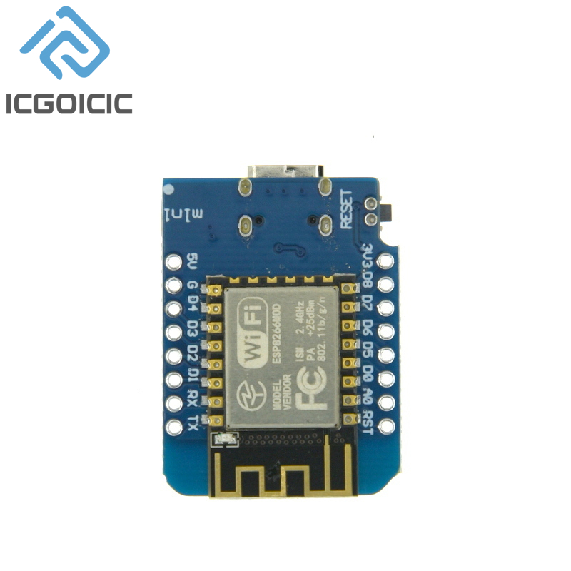 D1 Mini-Mini NodeMcu 4M Bytes  - Esp8266 Nodemcu Board บทวิจารณ์และราคา