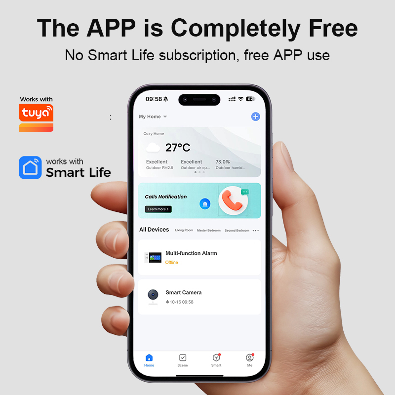 PGST 2G WiFi Alarm System Kit  - Smart Home Automation Diy บทวิจารณ์และราคา