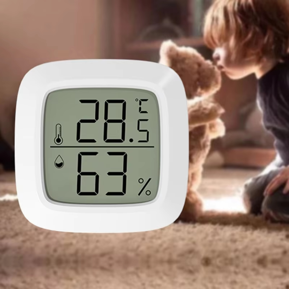 Mini LCD Digital Thermometer H - Temperature Humidity Sensor บทวิจารณ์และราคา