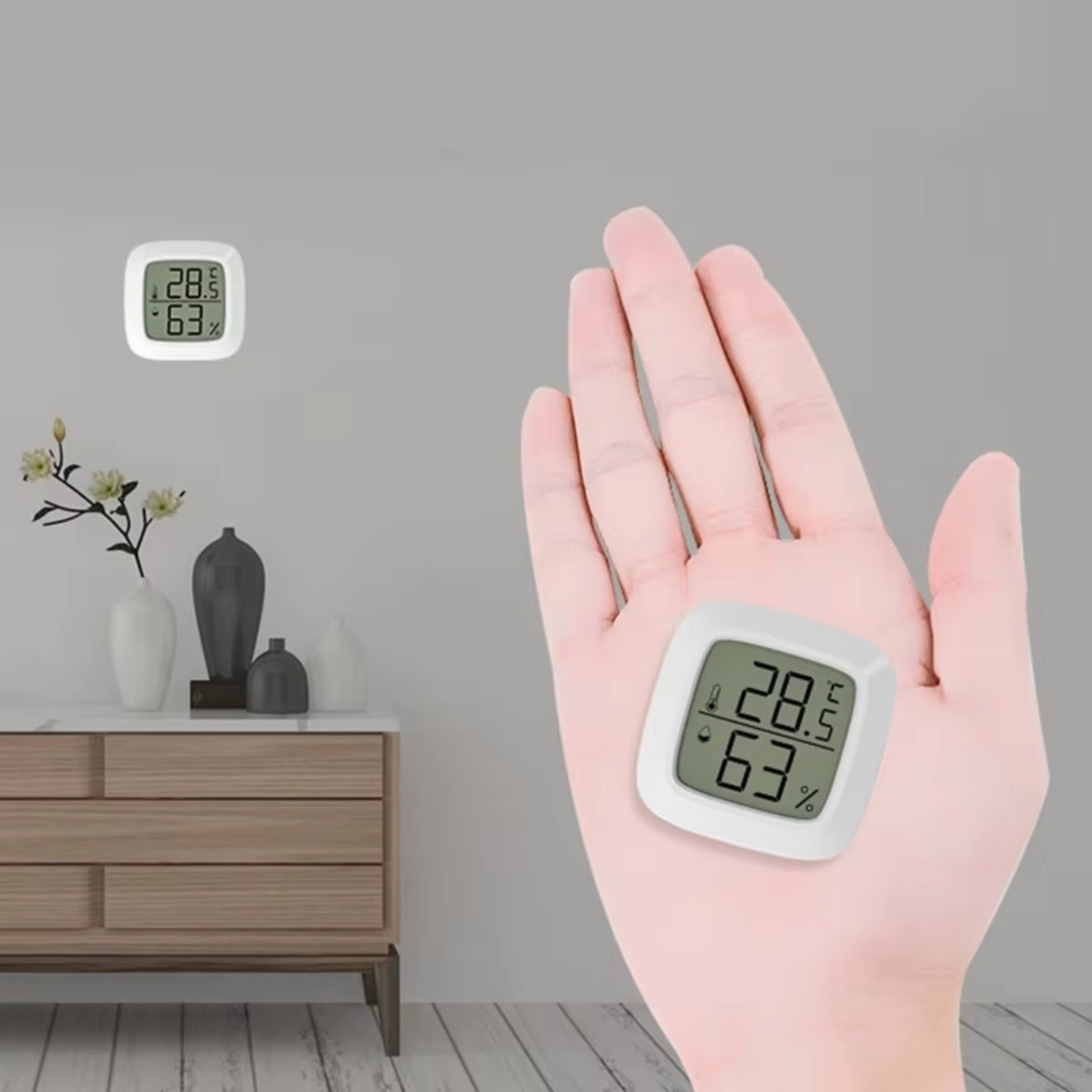 Mini LCD Digital Thermometer H - Temperature Humidity Sensor บทวิจารณ์และราคา