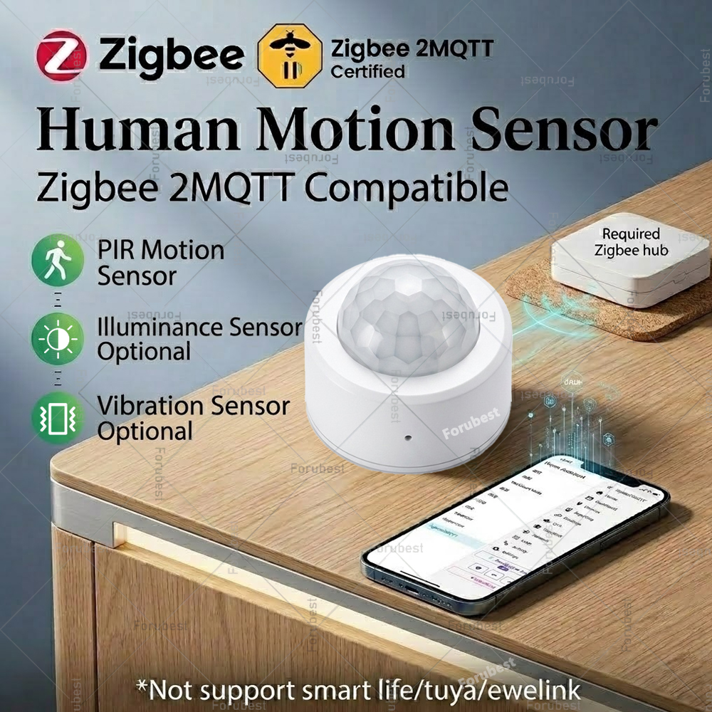 Zigbee 3.0 PIR Motion Sensor H - Smart Home Automation Diy บทวิจารณ์และราคา
