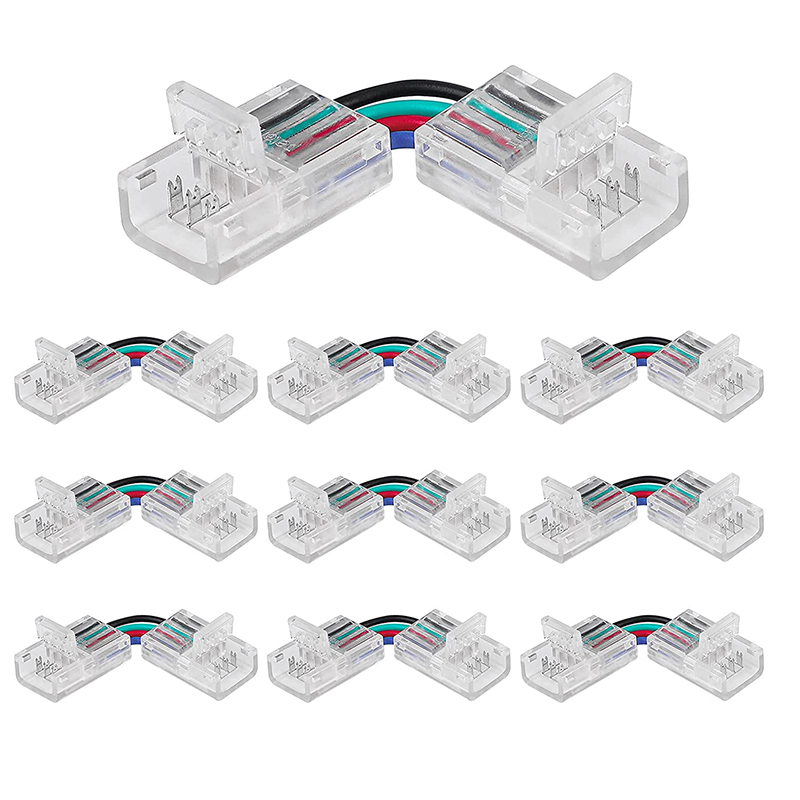 5pcs LED L Shape Connector 2pi - Rgb Led Matrix 8X8 บทวิจารณ์และราคา
