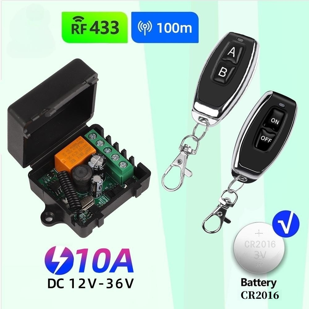 433Mhz RF Remote Control Wirel - Home Automation Tutorial บทวิจารณ์และราคา
